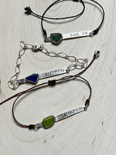 Load image into Gallery viewer, Customizable Hand Stamped Adjustable Bracelet