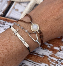 Load image into Gallery viewer, Customizable Hand Stamped Sterling Silver Chain Bracelet