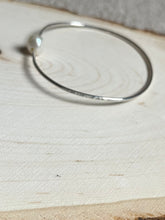 Load image into Gallery viewer, Floating Pearl Bangle