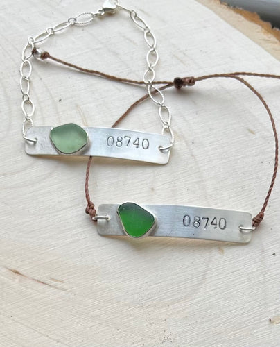 Sail Mom Stamped Bracelet - Large