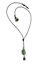 Load image into Gallery viewer, Sea Glass &amp; Abalone Necklace