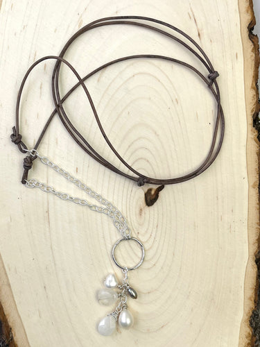 McKenzie Moonstone Necklace