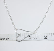 Load image into Gallery viewer, Sterling Silver Heart Necklace