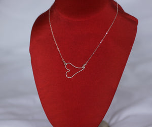Sterling Silver Heart Necklace (#2)