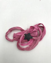 Load image into Gallery viewer, Star Lava Sari Silk Wrap Bracelet