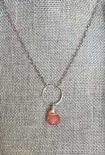 Load image into Gallery viewer, Cherry Quartz Twiggy Necklace
